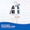 Kenney Mfg Frosted Hanging Shower Caddy, 5.5in D x 10.3in W x 20in H KN614000 - alternate 4